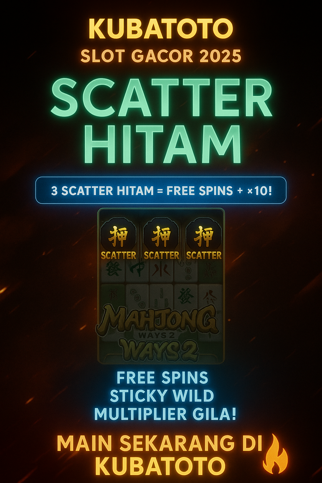 Scatter HItam Kubatoto